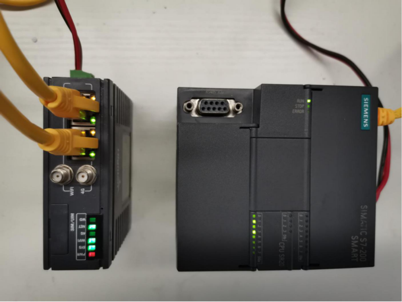 kdpay钱包官网智通网关连接plc示意图